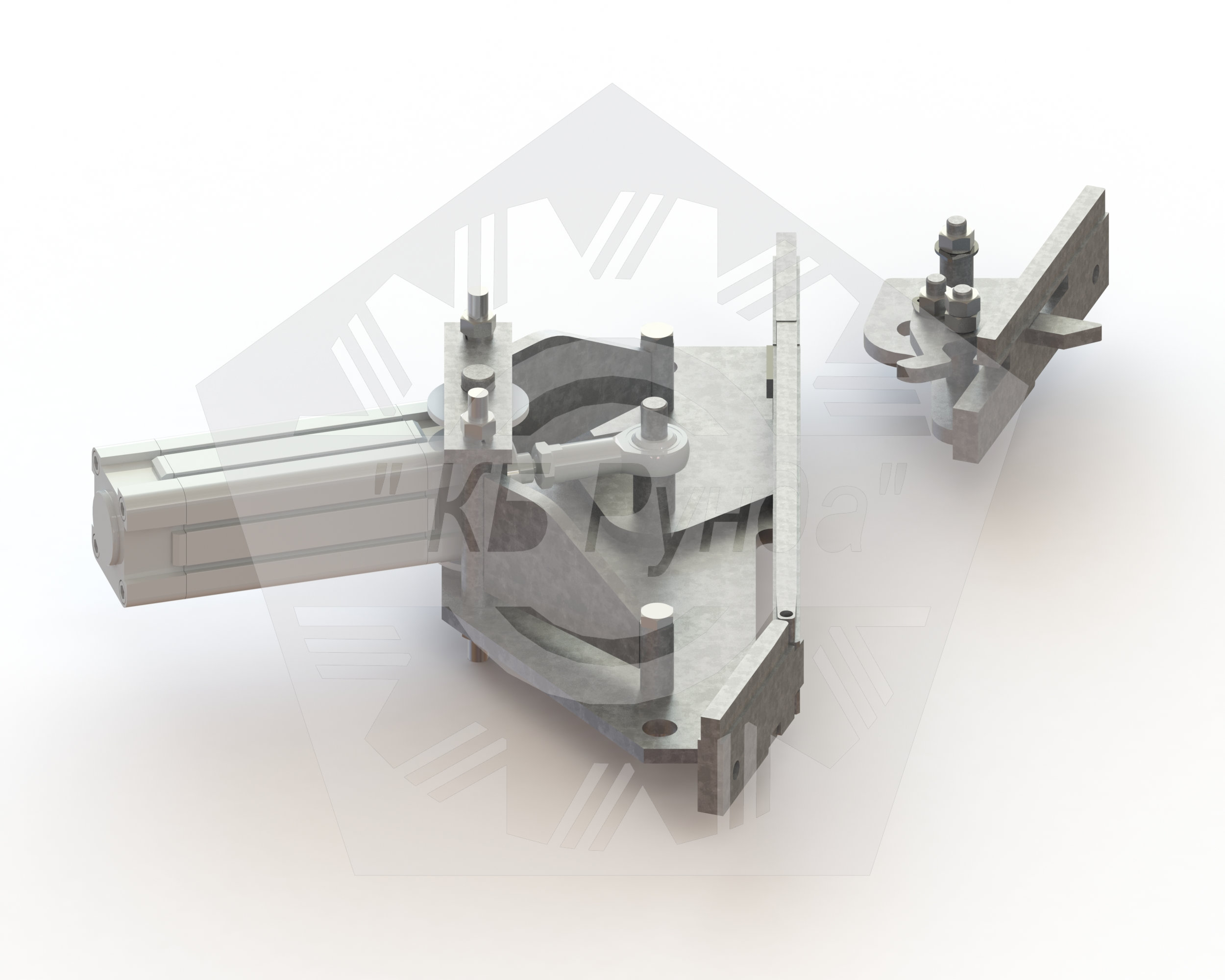 Стрелка полосовая пневматическая